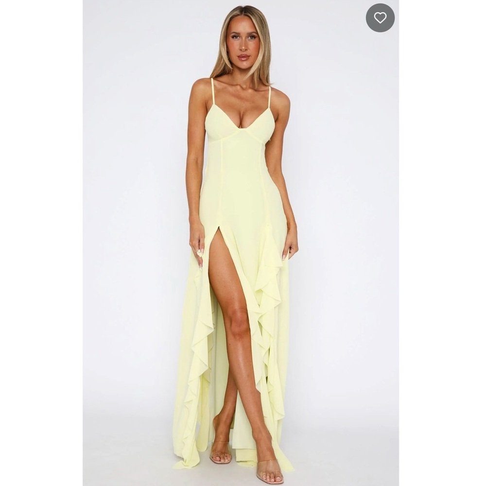Summer Solstice Maxi Dress - Lemon